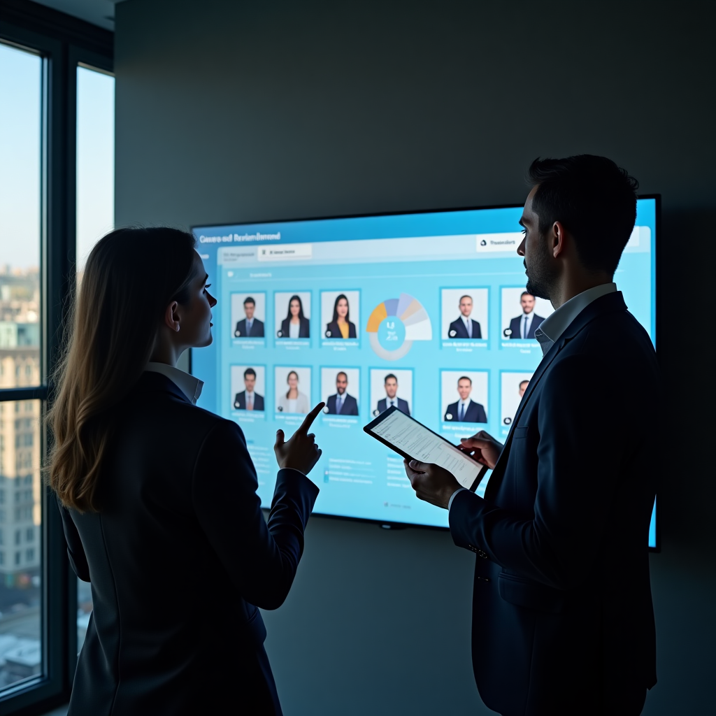 Proceso de selección con herramientas de IA y realidad virtual